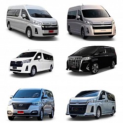 บริการเหมารถตู้พร้อมคนขับ&รับส่งเดินทางทั่วประเทศ